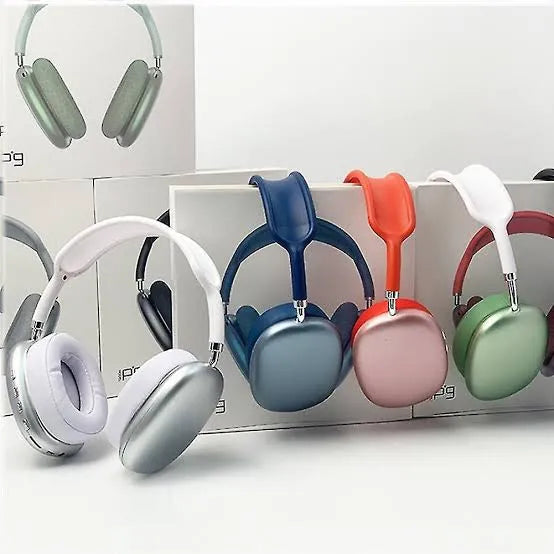 P9 Wireless Bluetooth Headphones – Adjustable Over-Ear Stereo Headset (Random Color)